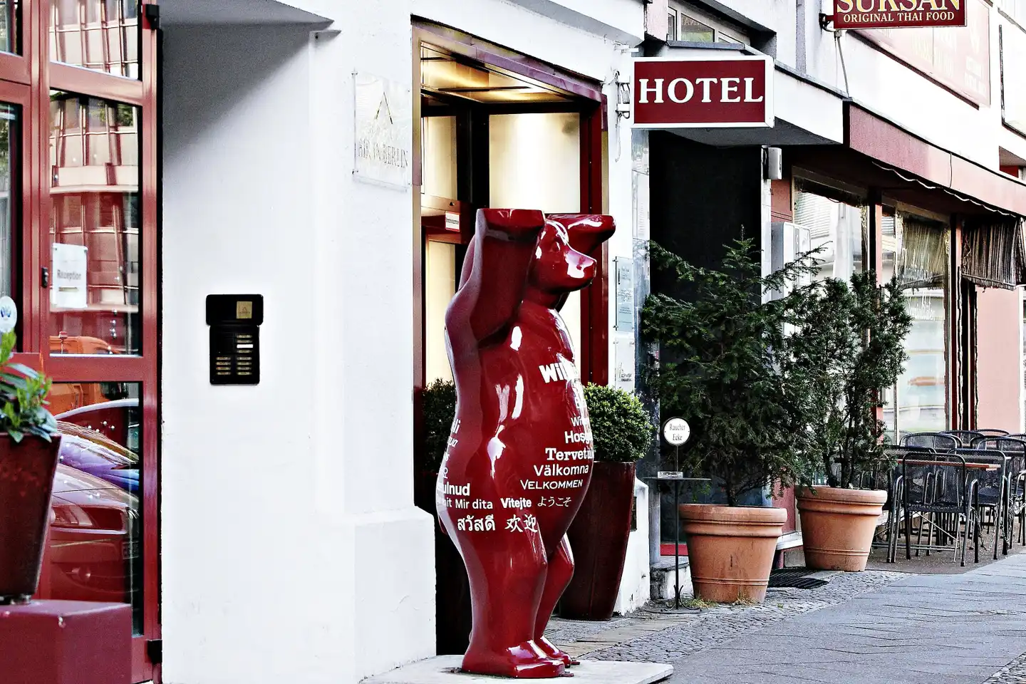 Air In Berlin Hotel Aussenansicht