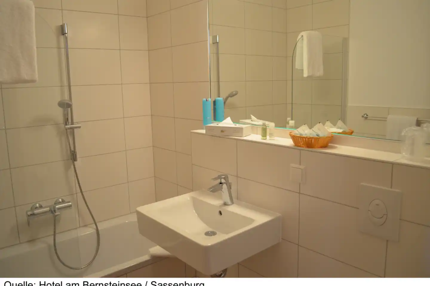 Bernsteinsee Hotel & Ferien Badezimmer