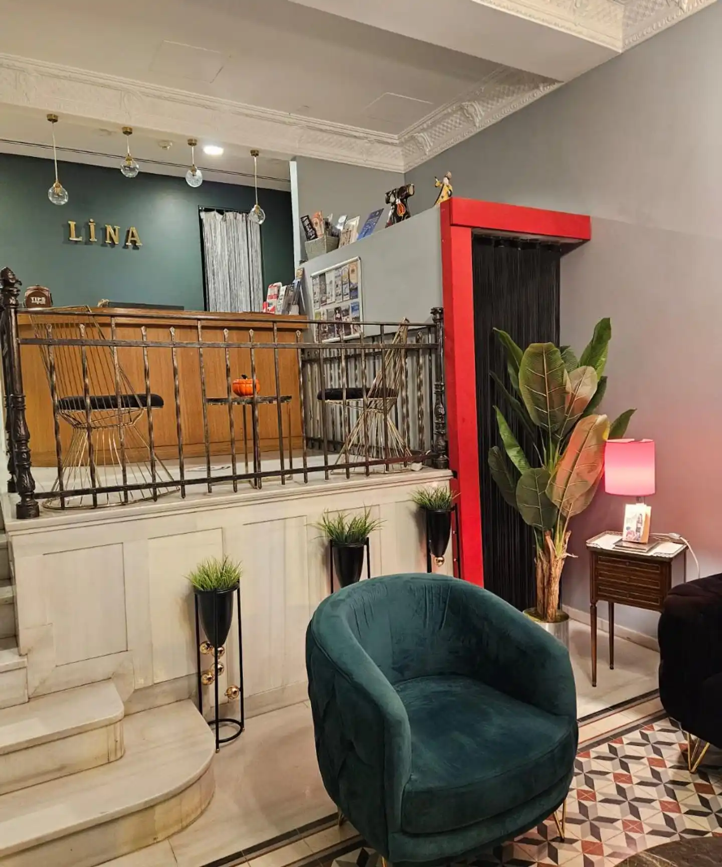 Lina Hotel Taksim Pera Lobby