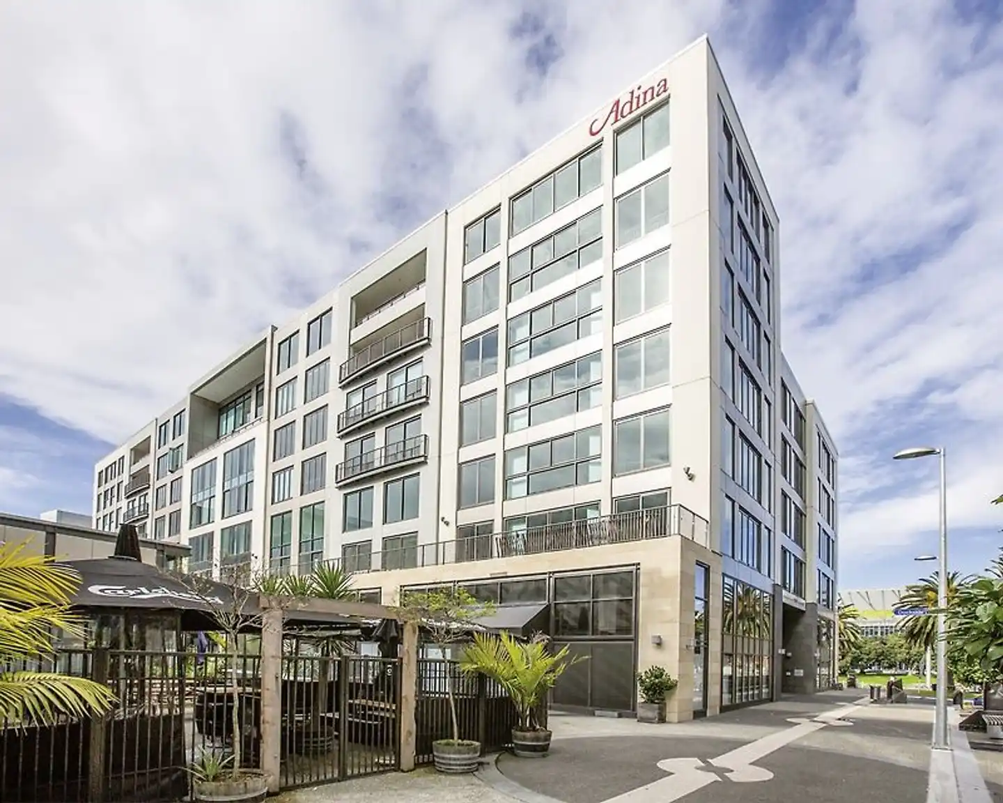 Adina Apartment Hotel Auckland Britomart Aussenansicht