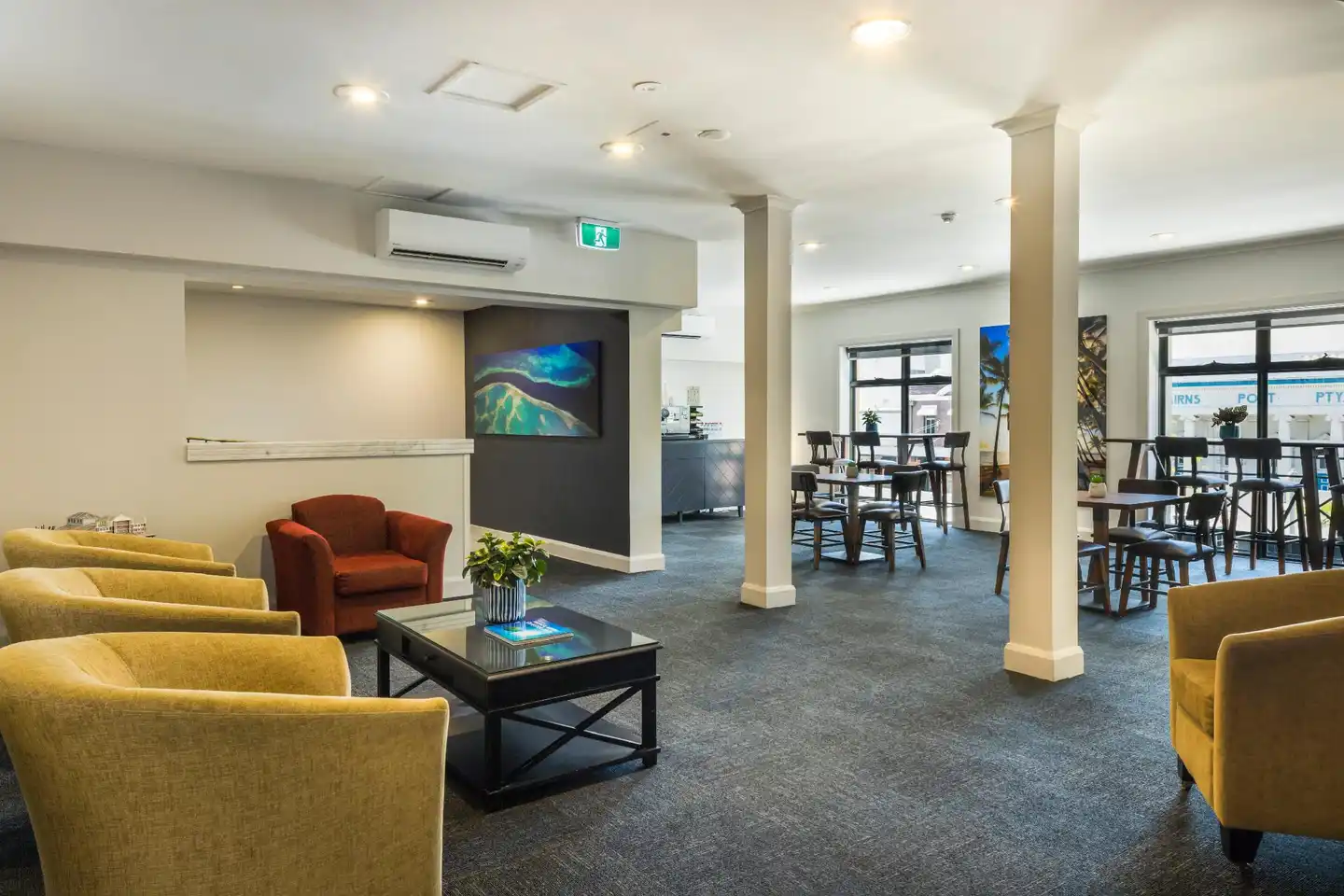 The Abbott Boutique Hotel Lobby