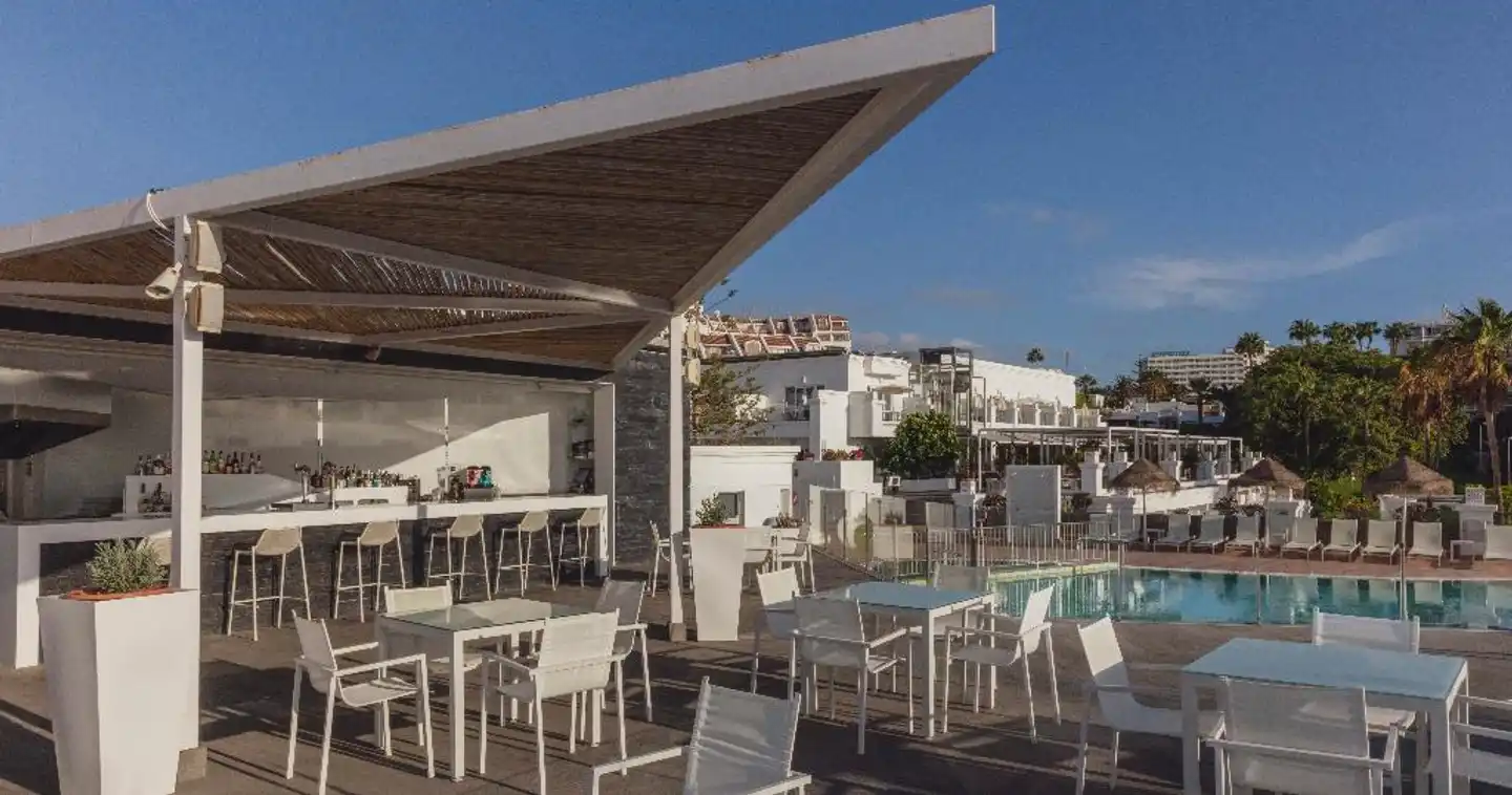 Flamingo Beach Mate Terrasse