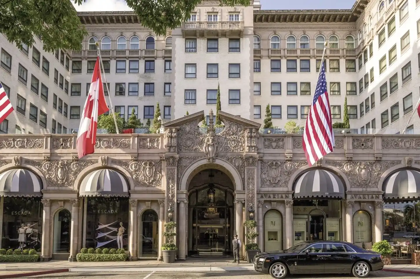 Beverly Wilshire, A Four Seasons Hotel Aussenansicht