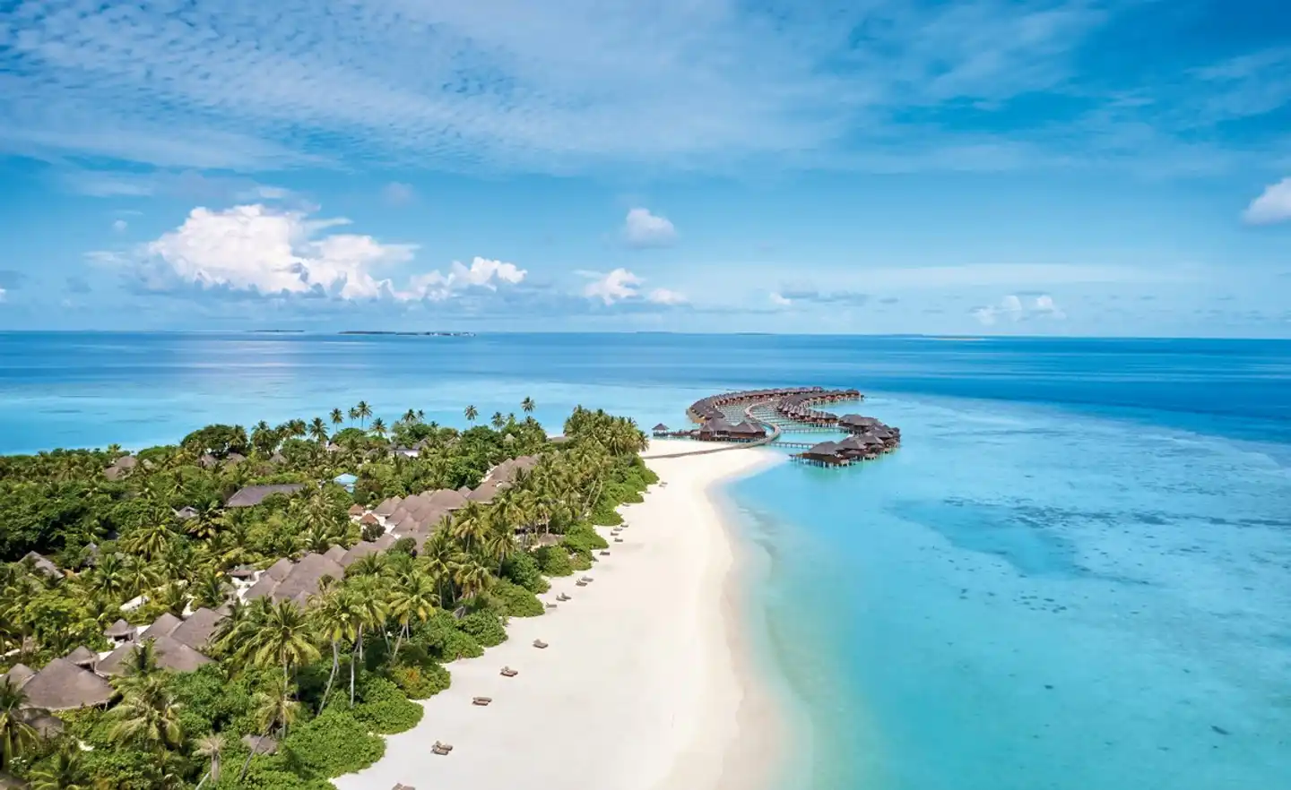 Sun Siyam Iru Fushi Maldives Landschaft