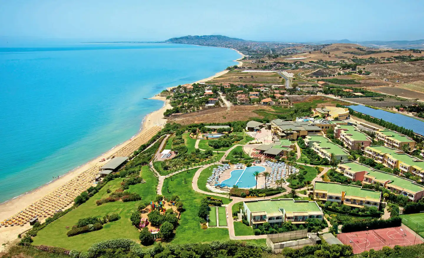 Serenusa Resort Landschaft