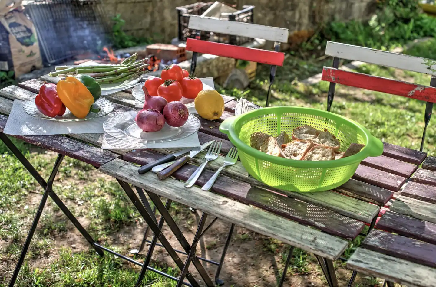 Meiga BackPackers Terrasse