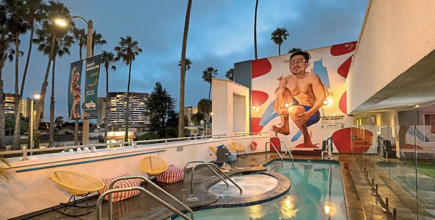The Kinney Venice Beach Terrasse