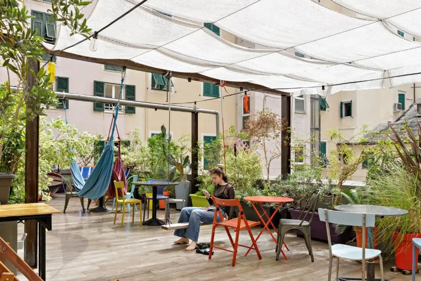 Ostello Bello Genova Terrasse