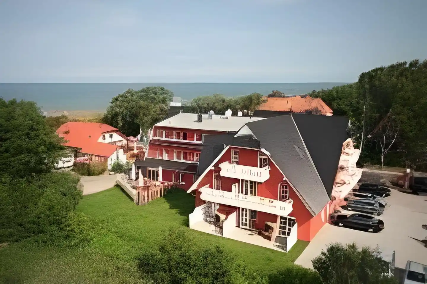 Strandhotel Deichgraf Aussenansicht