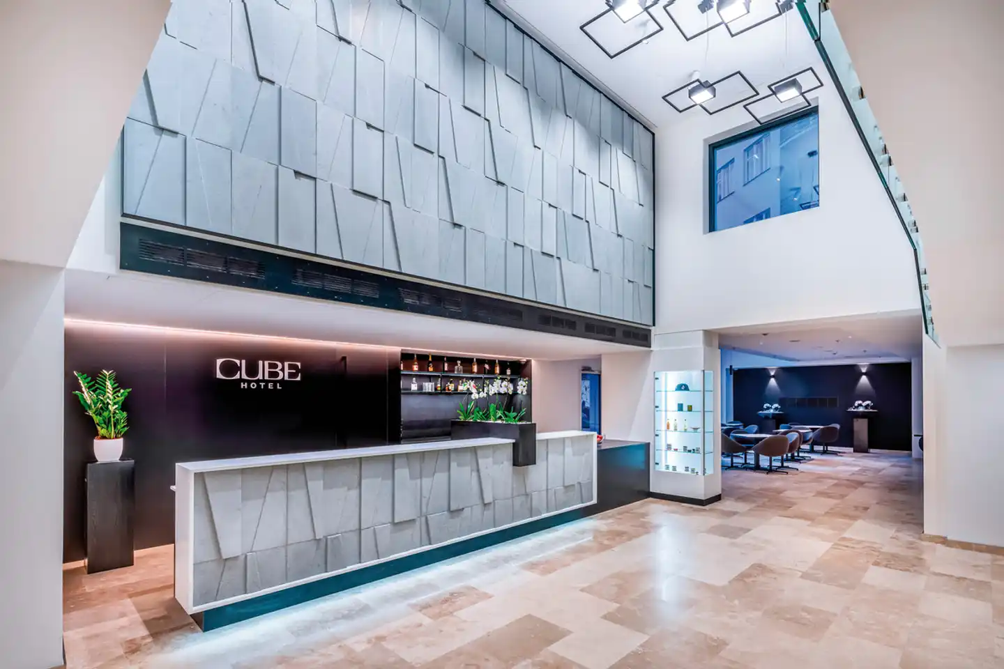 CUBE Hotel Lobby