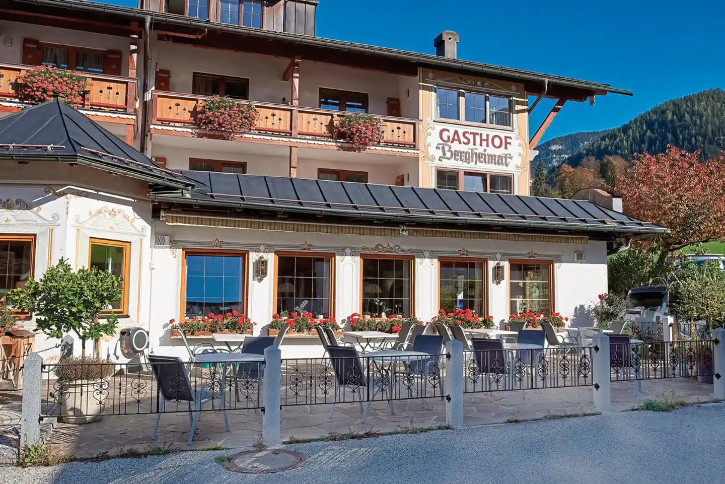 Hotel Bergheimat Aussenansicht