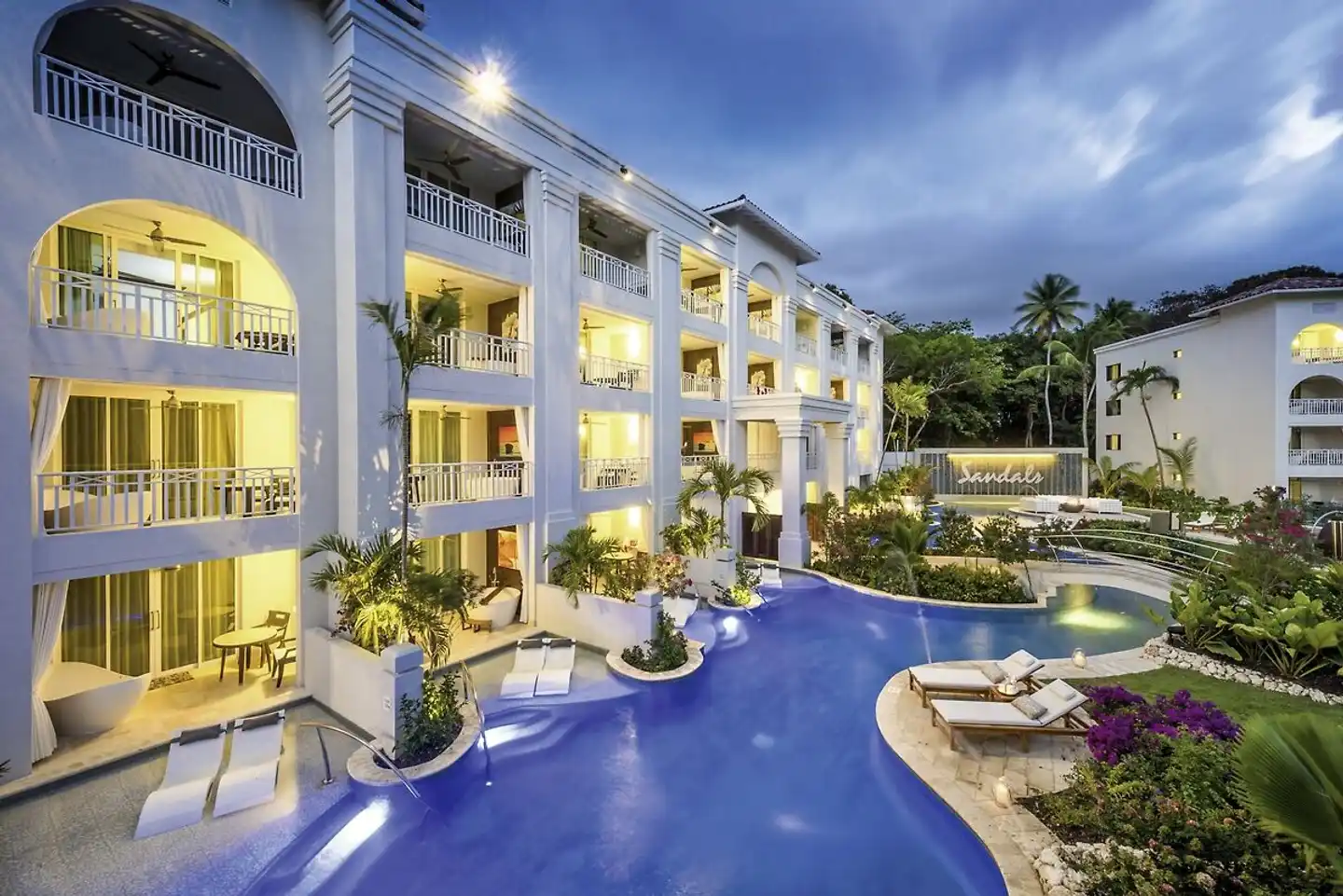 Sandals Barbados Aussenansicht