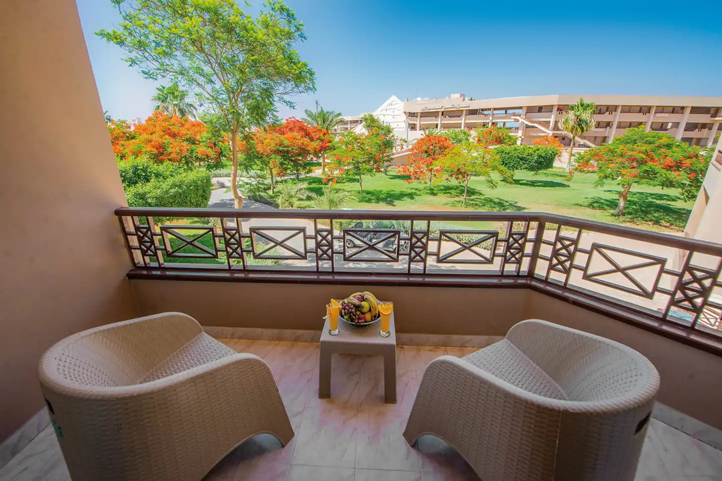 Pharaoh Azur Resort Terrasse