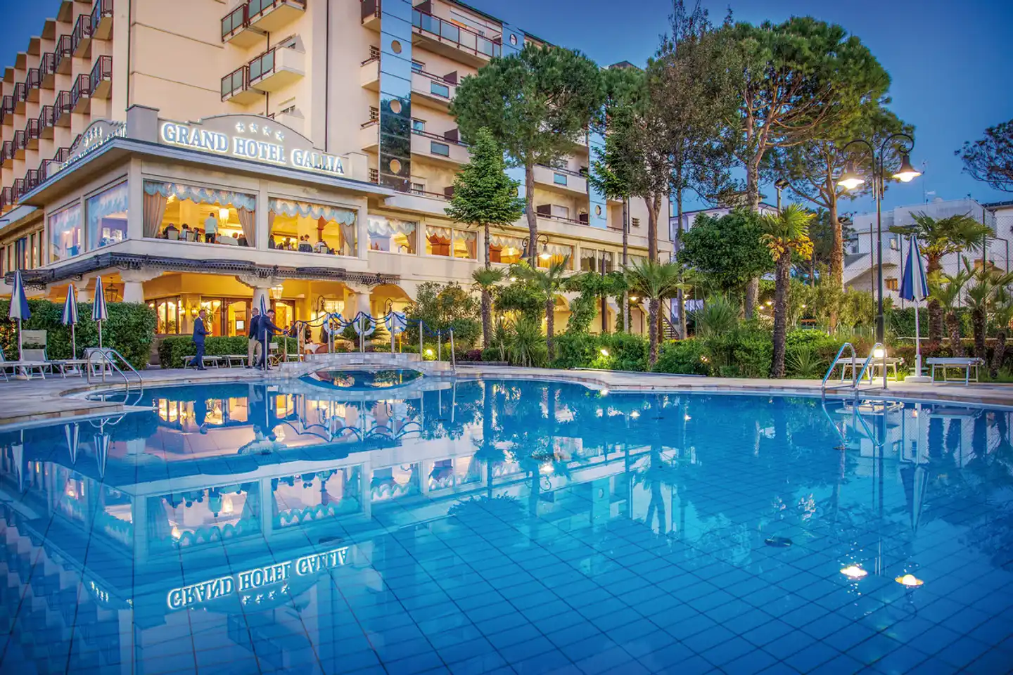 Grand Hotel Gallia Pool