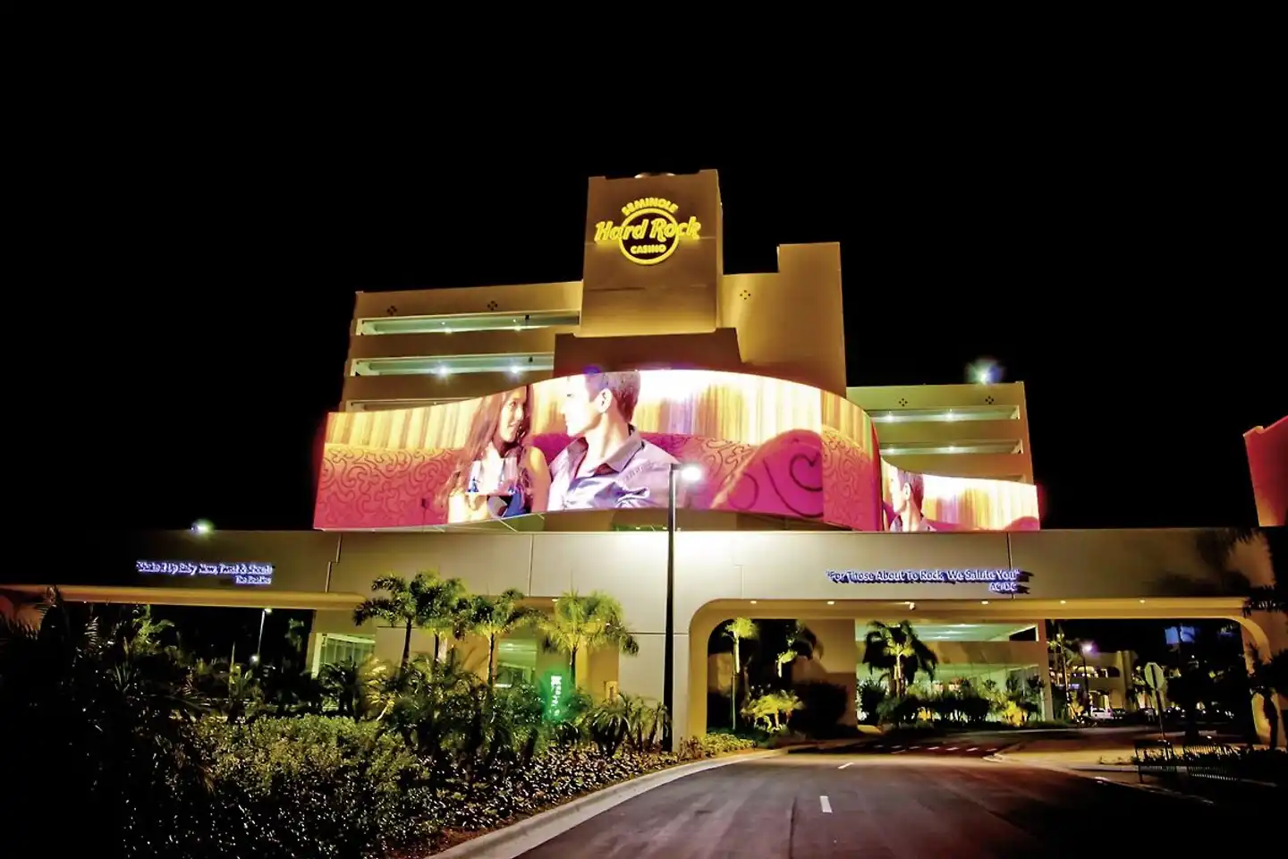 Seminole Hard Rock Hotel & Casino Hollywood Aussenansicht