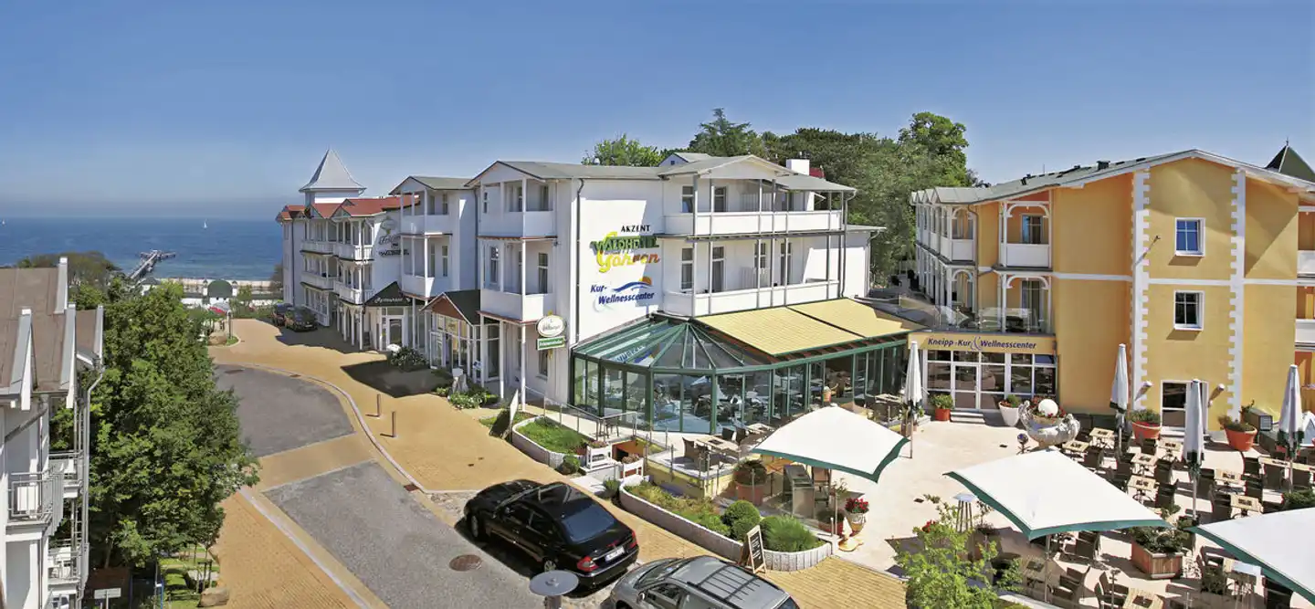 Kur- und Wellness Hotel Mönchgut Aussenansicht