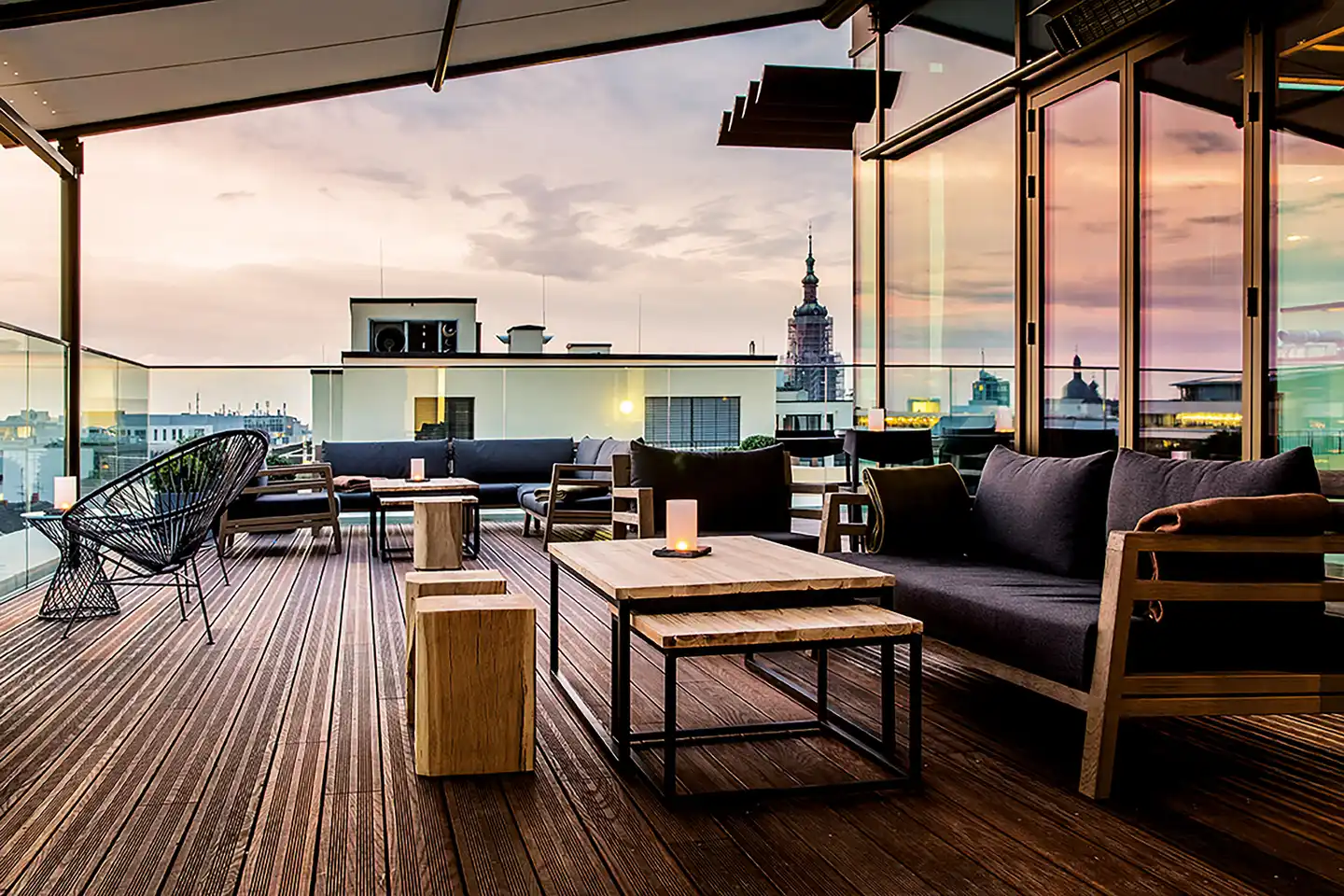 Radisson Blu Hotel, Mannheim Terrasse