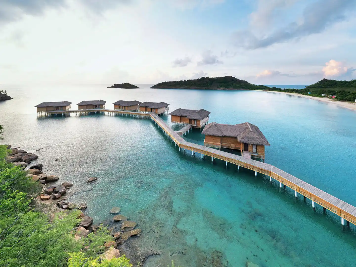 Royalton Antigua Chairman Overwater Bungalow Pool