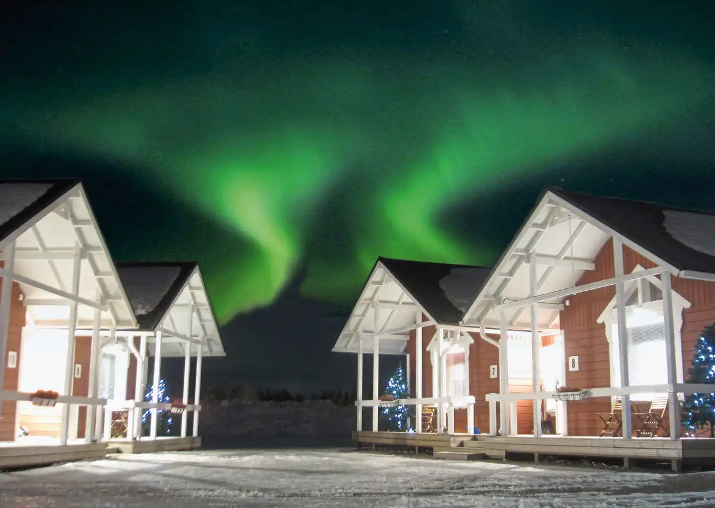 Santa Claus Holiday Village Aussenansicht