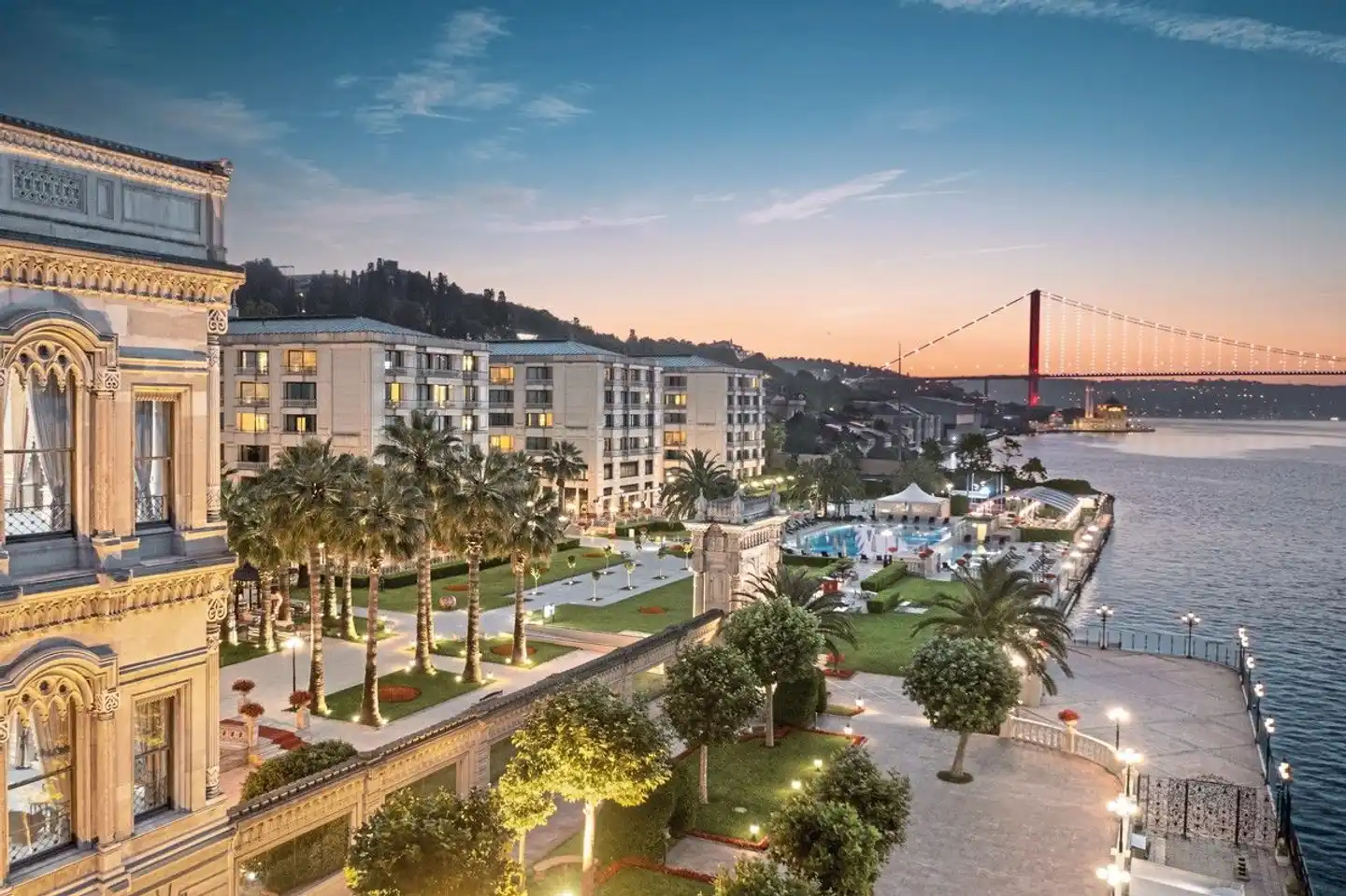 Ciragan Palace Kempinski Istanbul Aussenansicht
