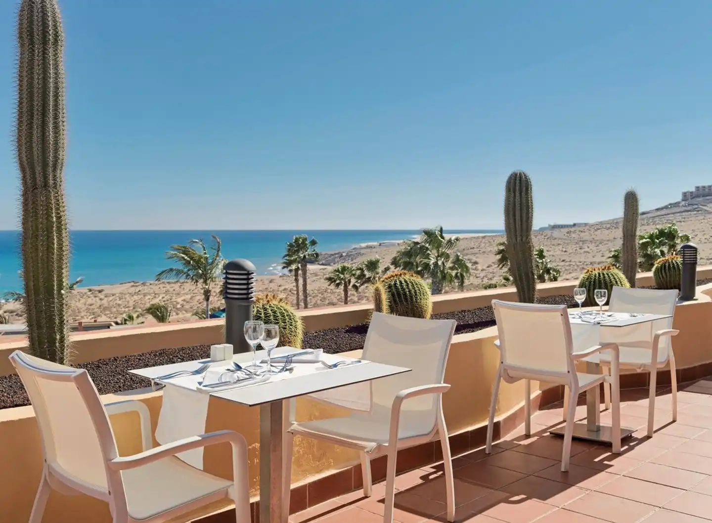 H10 Playa Esmeralda Terrasse