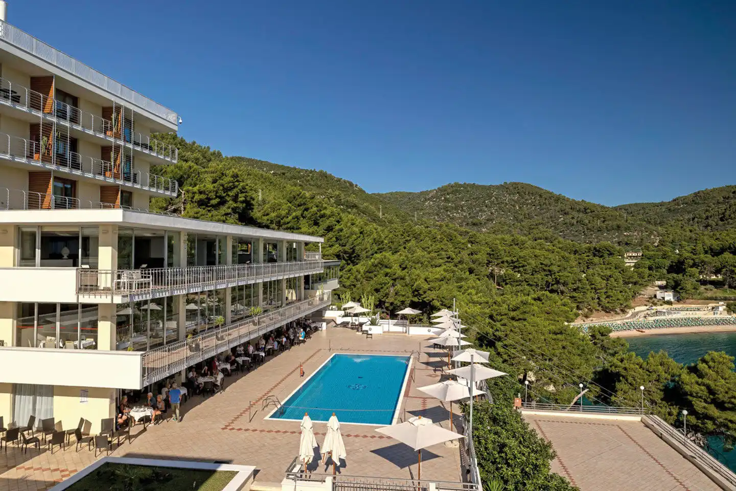 Pugnochiuso Resort - Hotel de Faro Aussenansicht