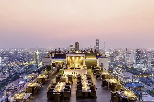Banyan Tree Bangkok Landschaft
