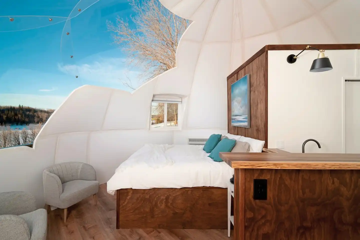 The Lodge & Domes at Métis Crossing Wohnbeispiel