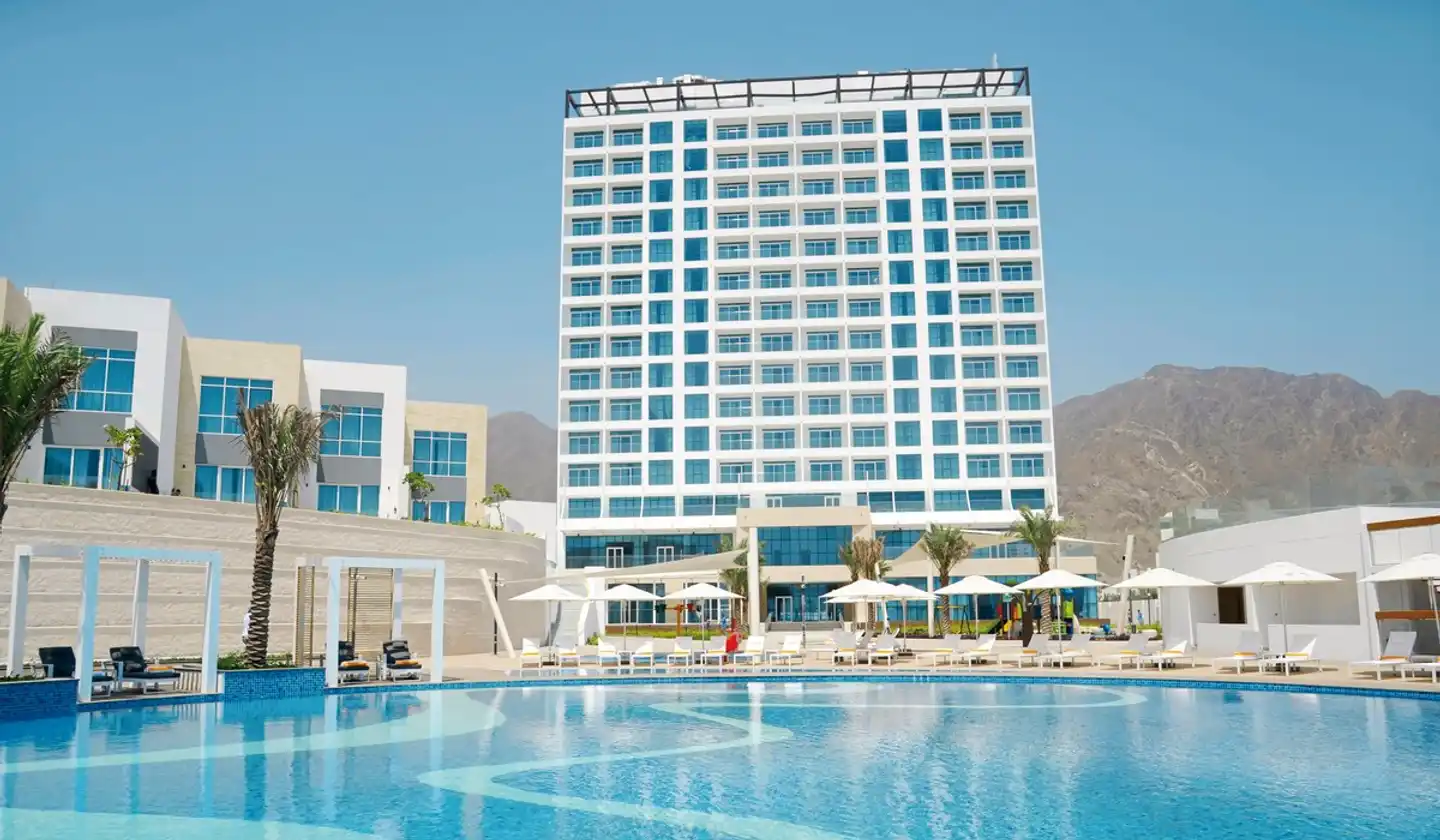 Royal M Hotel by Gewan - Al Aqah Aussenansicht