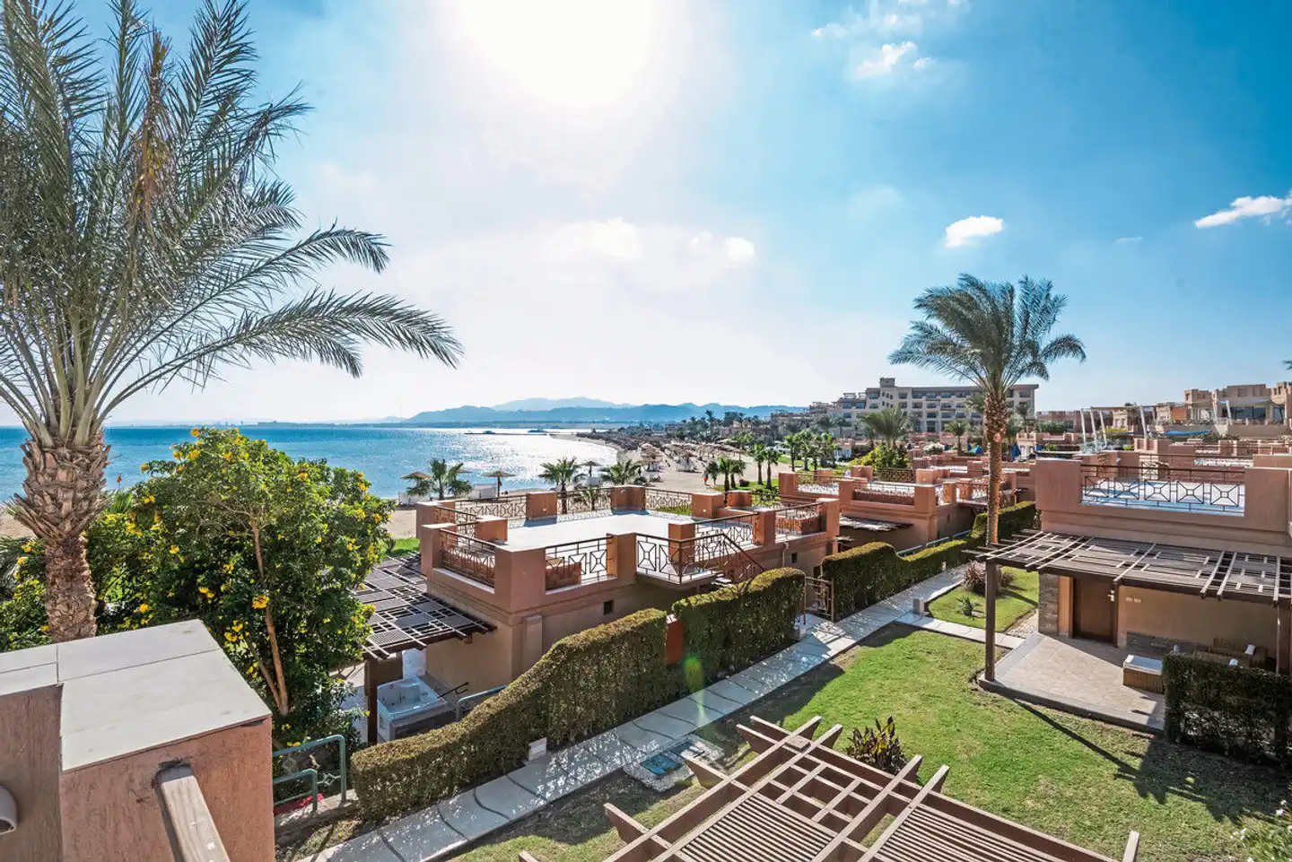 Shams Prestige Abu Soma Resort Terrasse