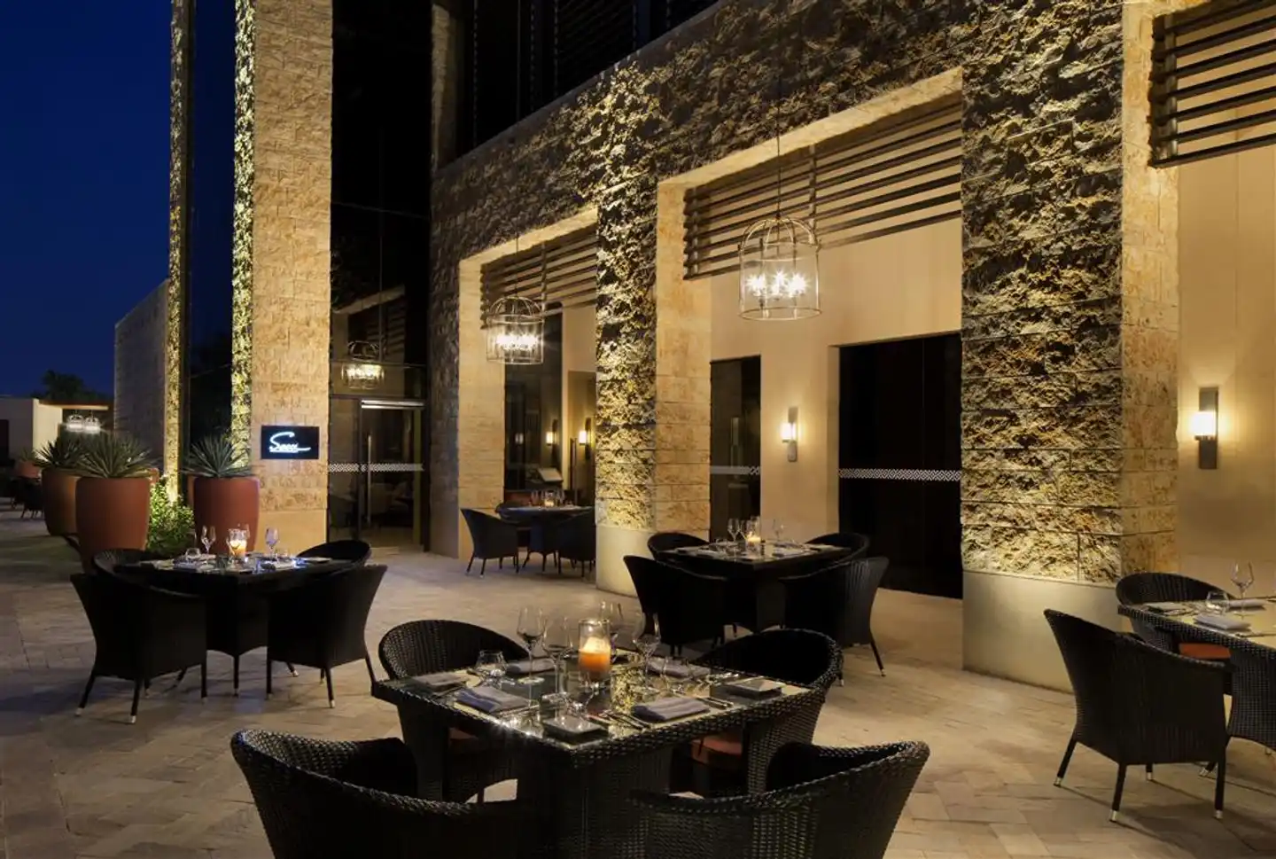 VOGO Abu Dhabi Golf Resort & Spa Terrasse
