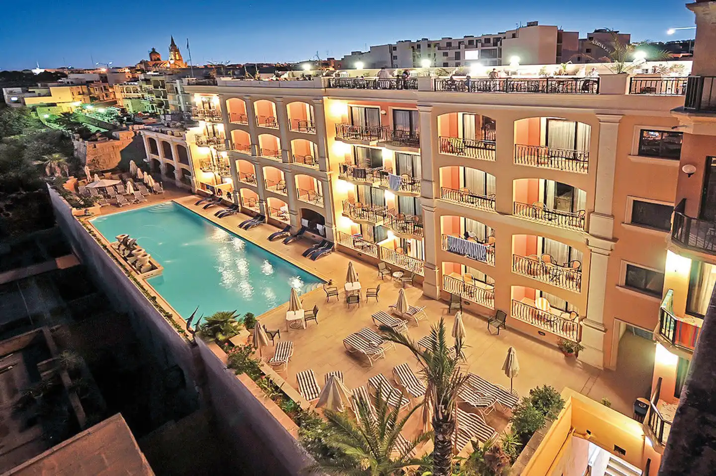 Grand Hotel Gozo Aussenansicht