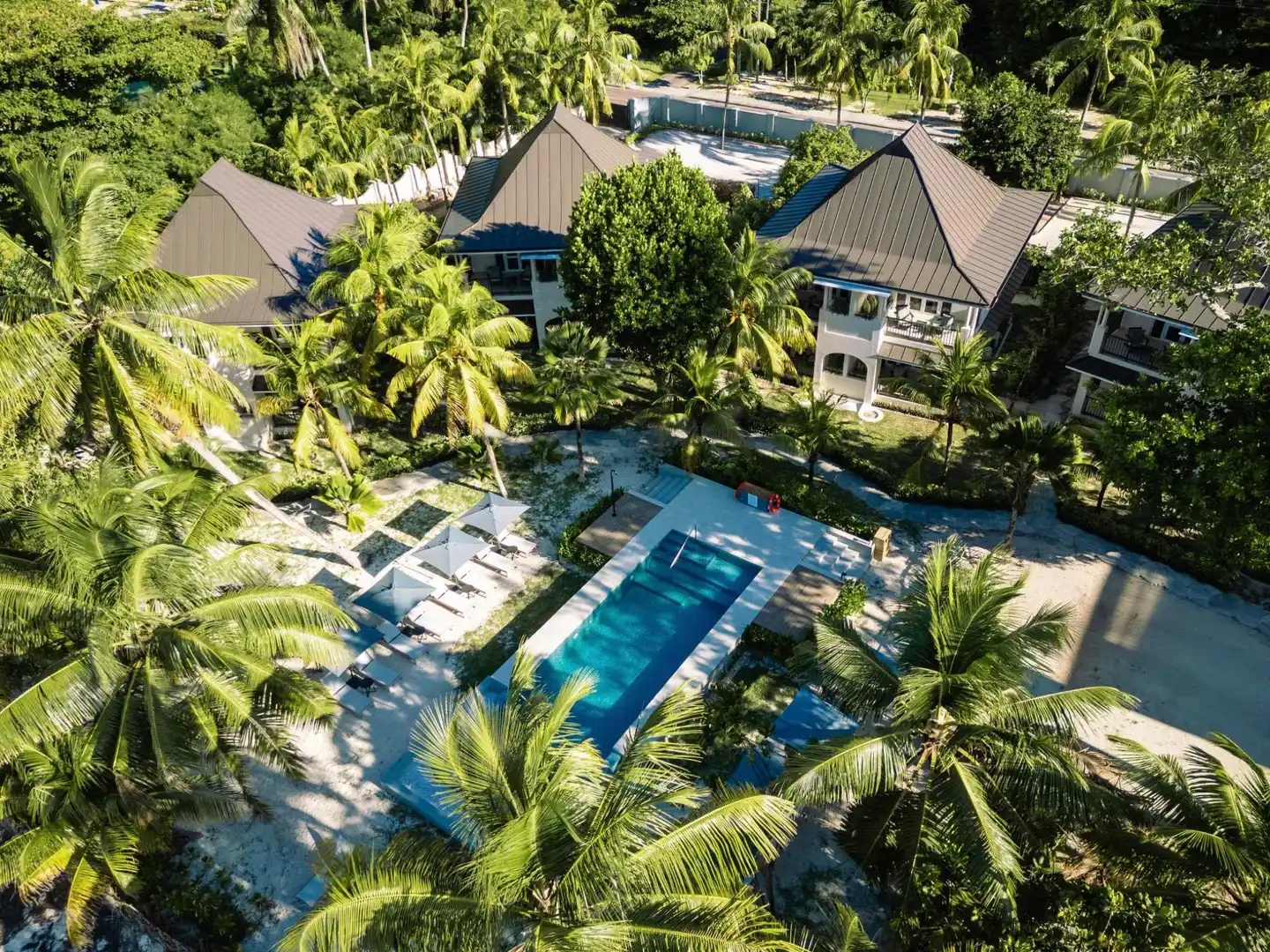 Indian Ocean Lodge Aussenansicht