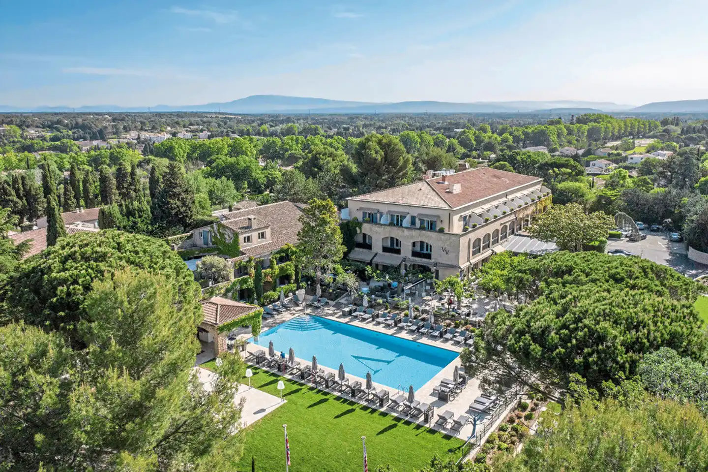Hôtel Le Vallon de Valrugues & SPA Aussenansicht