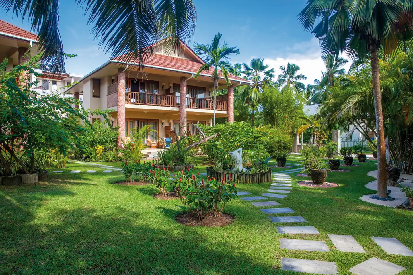 Le Duc de Praslin Hotel & Villas Garten