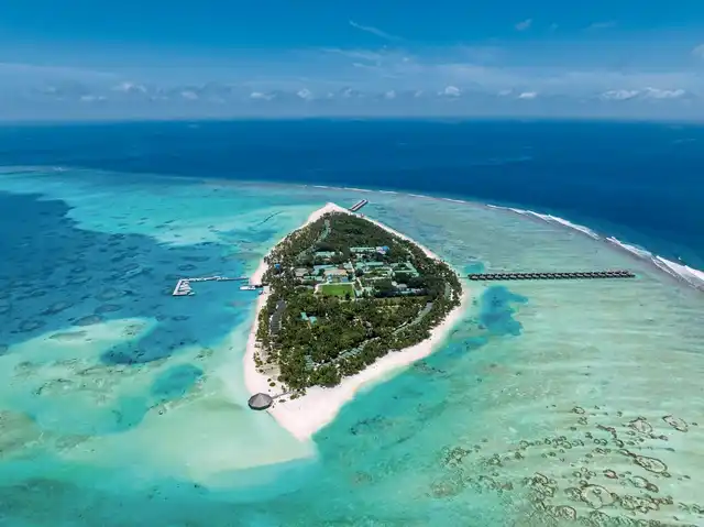 Meeru Maldives Resort Island Landschaft