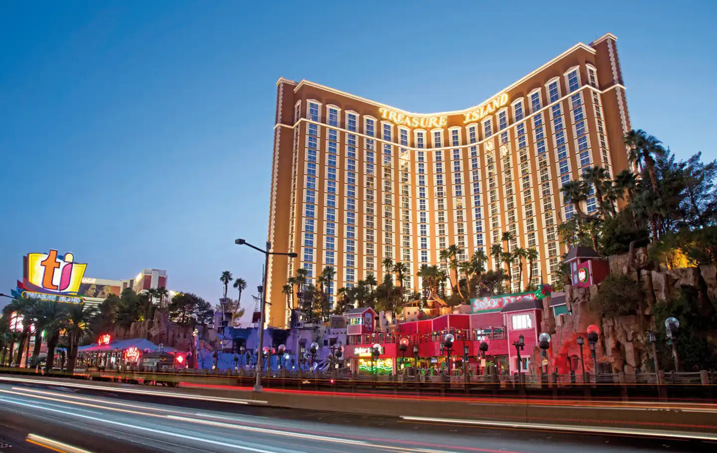 Treasure Island - TI Las Vegas Hotel & Casino Aussenansicht