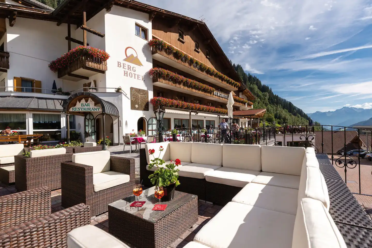 Berghotel Ratschings Terrasse