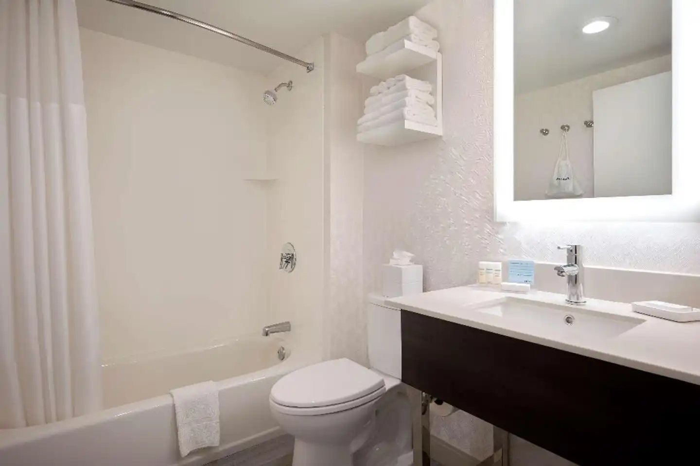 Hampton Inn Boston/Cambridge Badezimmer