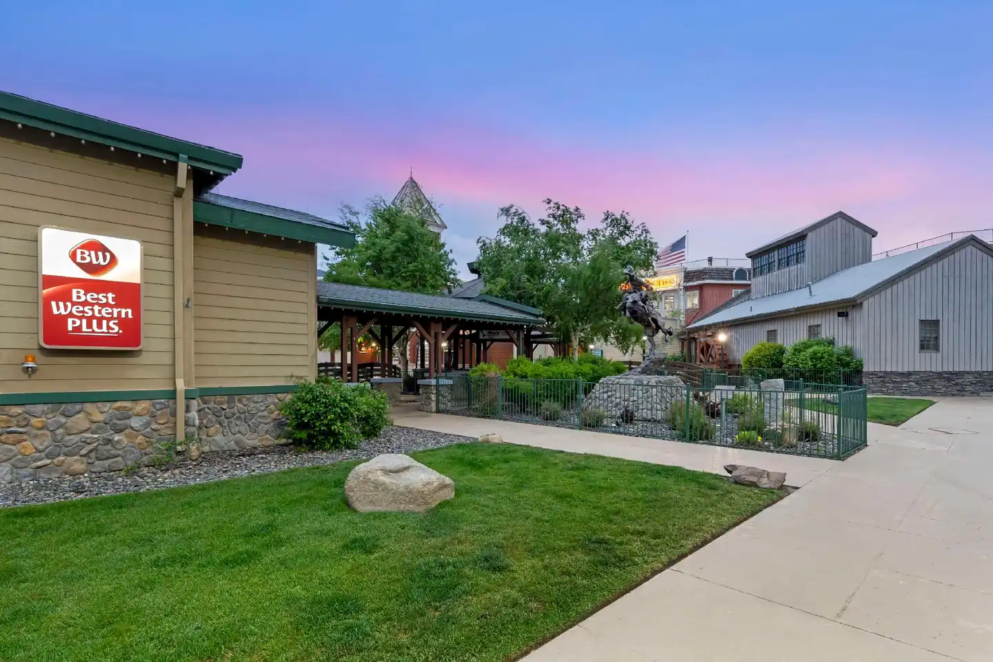 Best Western Plus Boomtown Casino Hotel Garten