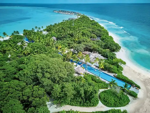 Sirru Fen Fushi, Private Lagoon Resort Landschaft