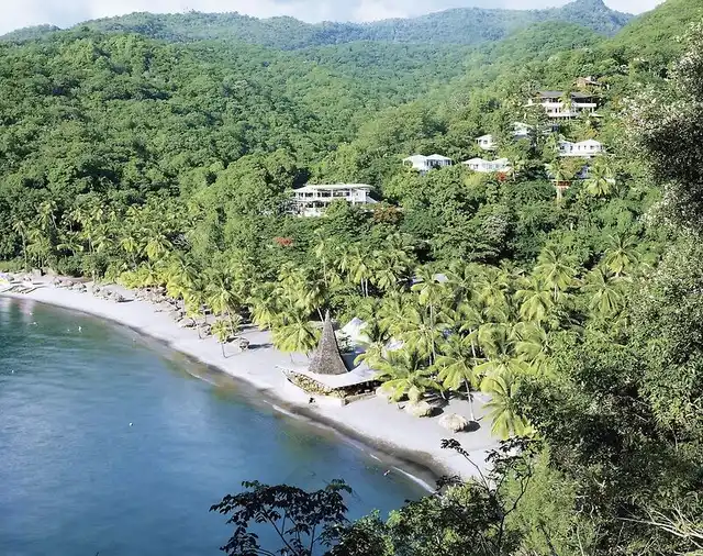 Anse Chastanet Landschaft