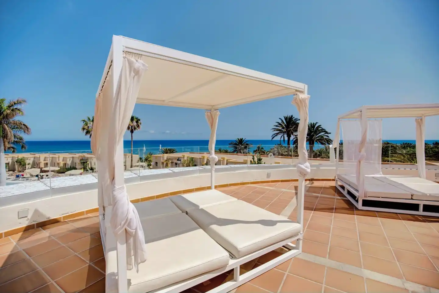 SBH Monica Beach Resort Terrasse