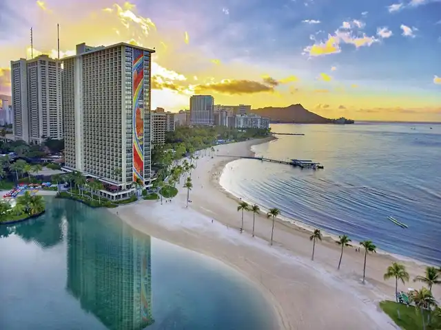 Hilton Hawaiian Village Waikiki Beach Resort Terrasse