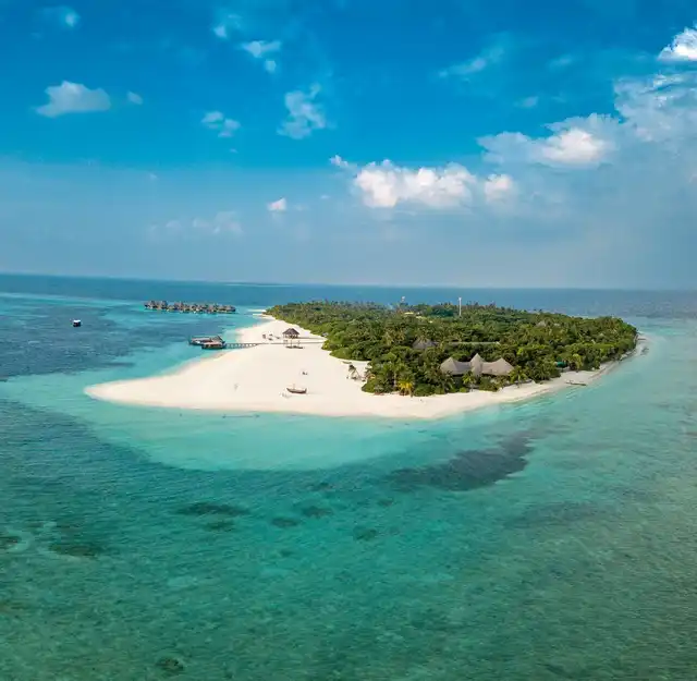 Coco Palm Dhuni Kolhu Landschaft