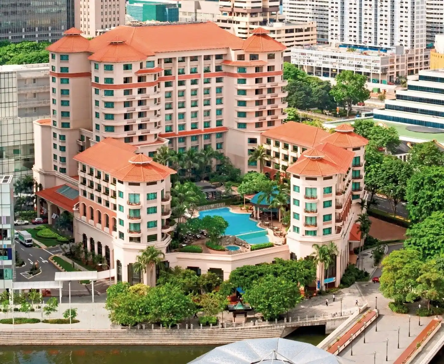 Paradox Singapore Merchant Court Aussenansicht