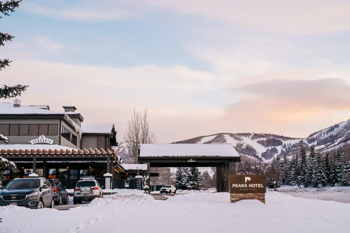 Park City Peaks Hotel Aussenansicht