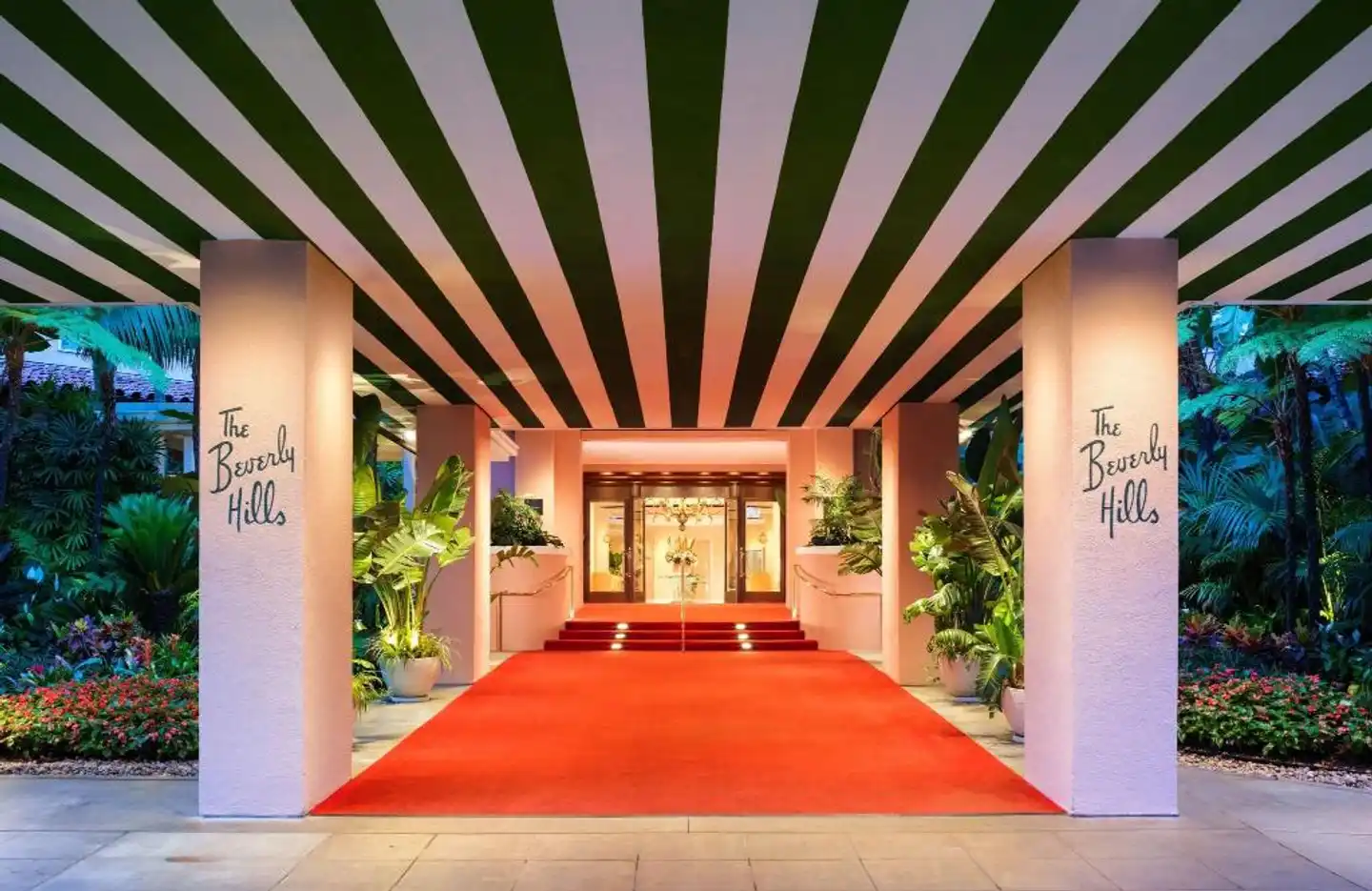 The Beverly Hills Hotel - Dorchester Collection Lobby