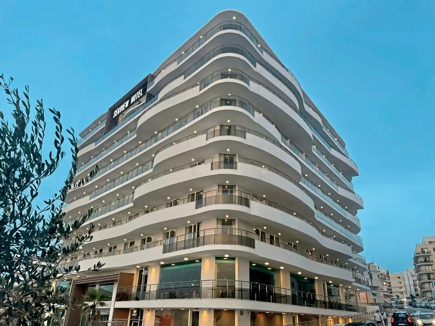 Seaview Hotel Aussenansicht