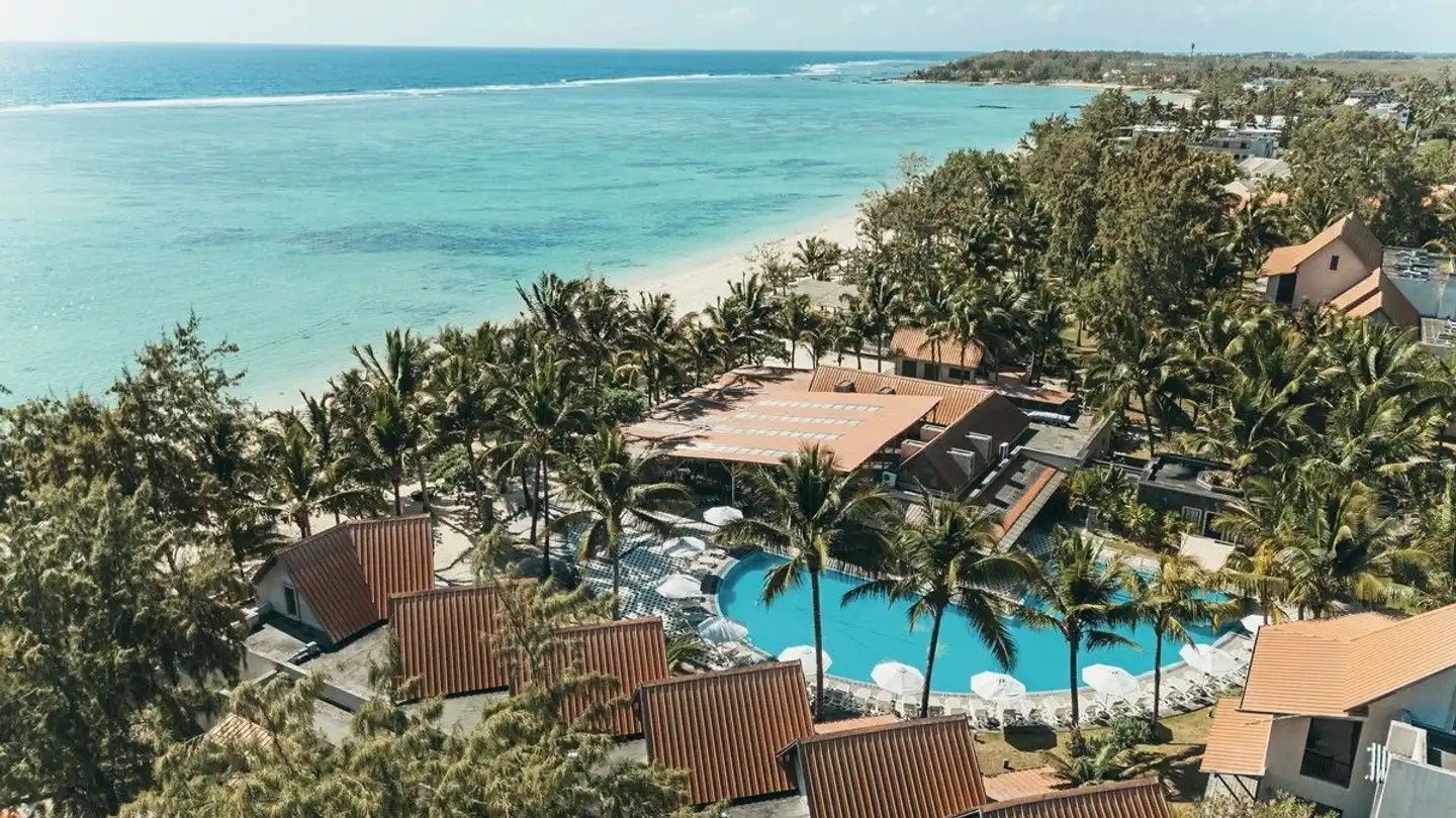 Crystals Beach Resort Belle Mare Terrasse